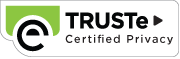 TRUSTe プライバシー認証 英語ロゴ