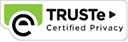 TRUSTe プライバシー認証 英語ロゴ