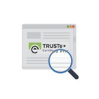 TRUSTeは、認証後のウェブサイトを監視します。